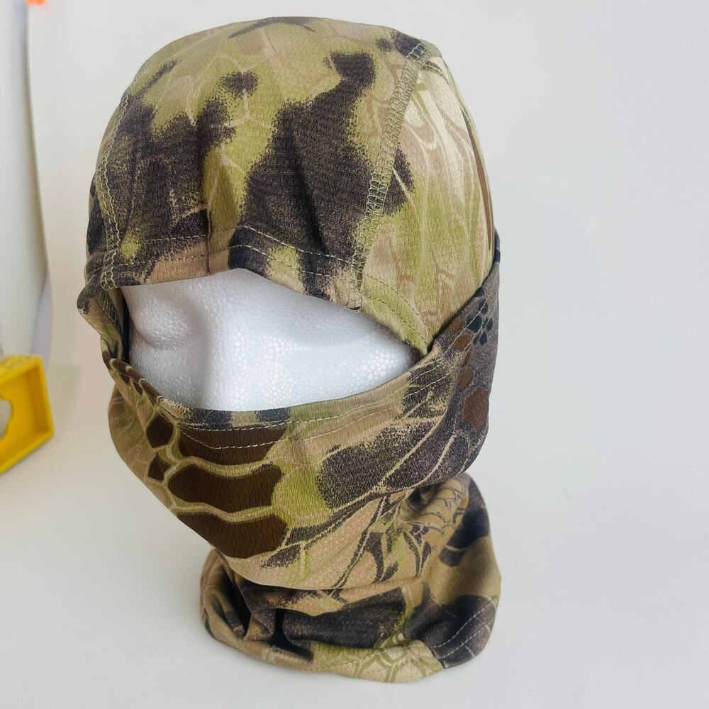 Full Mask For Men Python Camouflage Pattern Balaclava For Ski Motorcycle Riding - Picture 4 of 7